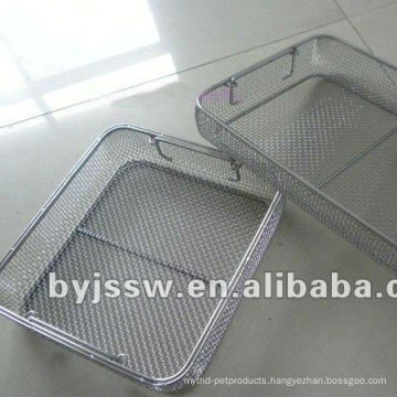 metal mesh screen basket